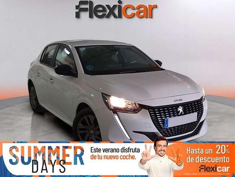 Blanco Usado 2022 Peugeot 208 Active Utilitario | 11.490 € (Buen precio) - Imagen 1/4