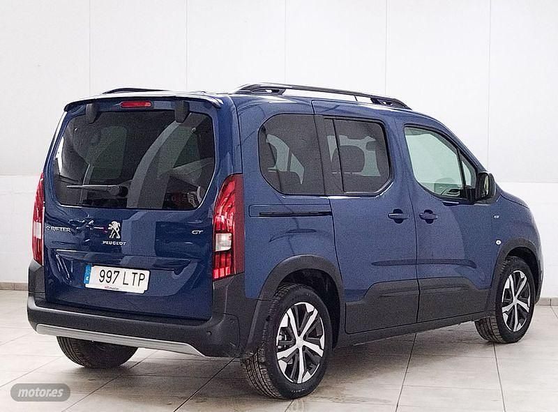 Usado Peugeot Rifter GT 100 kW (136 CV) 2021 Azul Monovolumen
