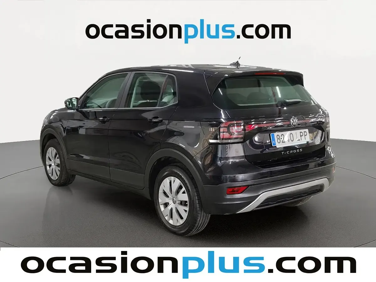 Usado VW T-Cross Edition 95 CV (69 kW) 2021 Negro SUV