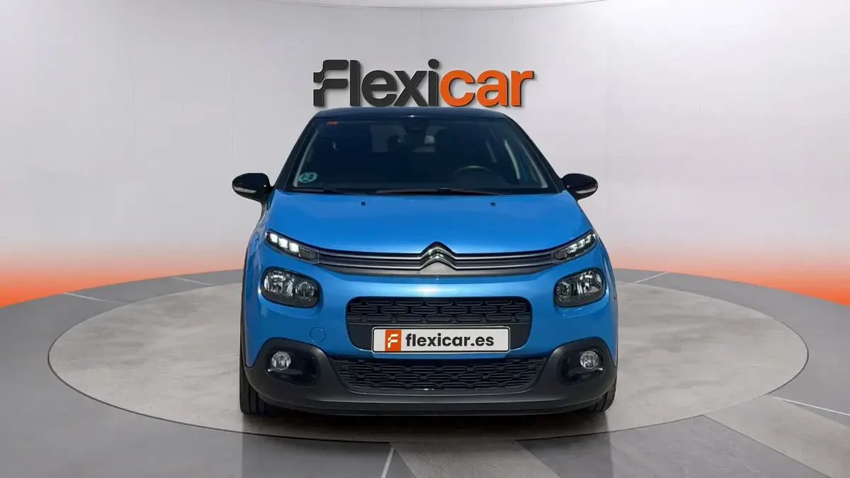 Usado Citroën C3 Feel 68 CV (50 kW) 2018 Azul Utilitario