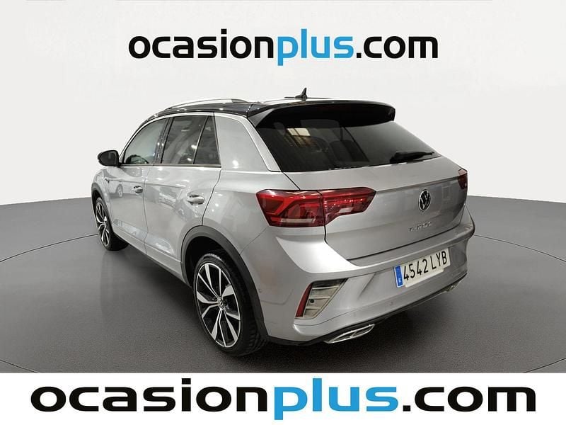 Usado VW T-Roc R-line 150 CV (110 kW) 2022 Gris plata SUV