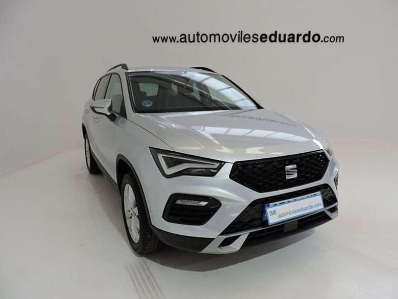 Usado Seat Ateca Style 110 CV (80 kW) 2021 Plateado SUV