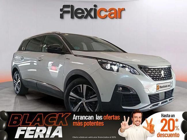 Blanco Usado 2018 Peugeot 5008 GT-line Monovolumen | 17.790 € (Buen precio) - Imagen 1/4