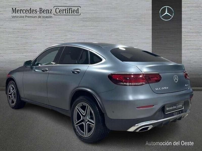 Usado Mercedes GLC220 AMG line 196 CV (144 kW) 2021 Blanco SUV