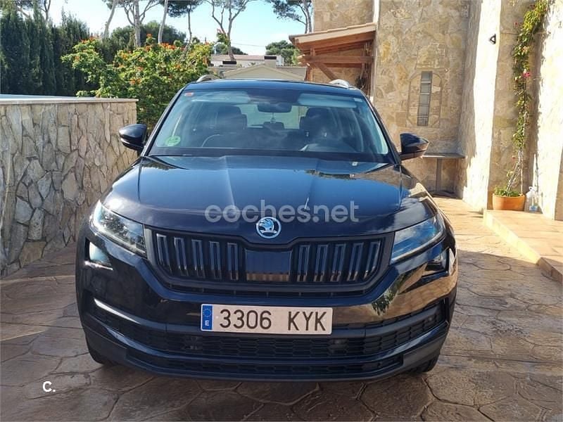 Usado Skoda Kodiaq SportLine 150 CV (110 kW) 2019 Negro SUV