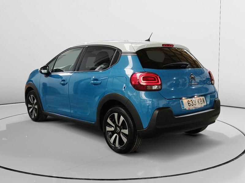 Usado Citroën C3 PureTech 110 CV (80 kW) 2017 Azul Utilitario