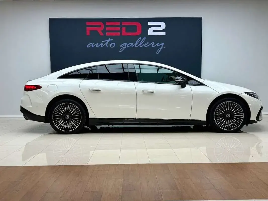 Usado Mercedes EQS580 384 kW (523 CV) 2022 Blanco Berlina