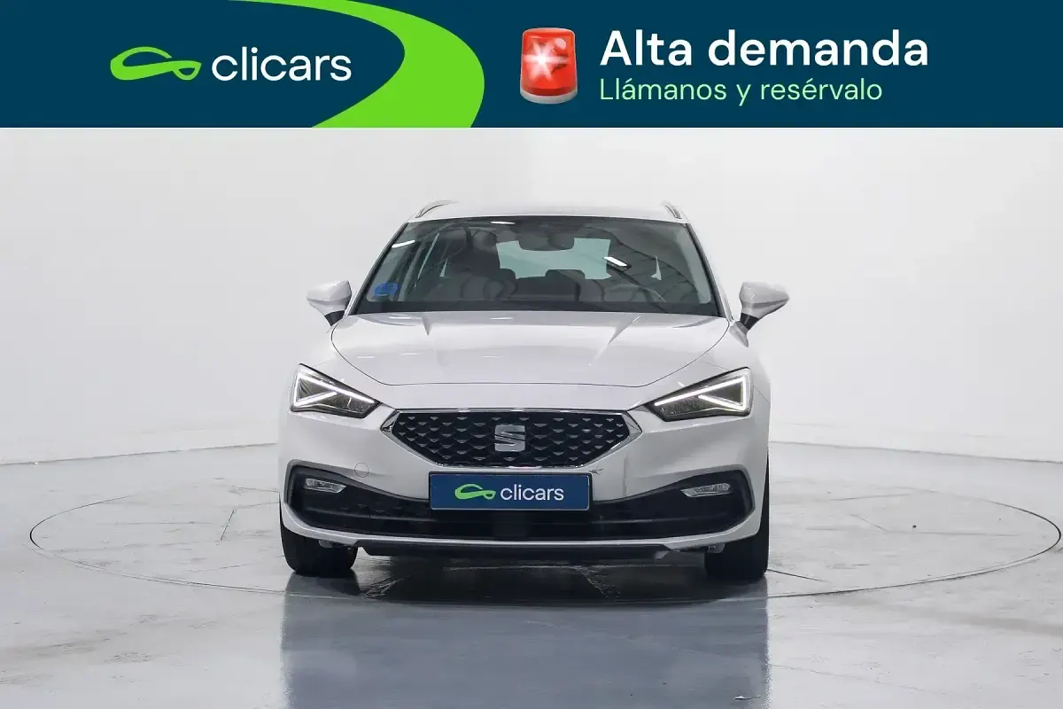 Usado Seat Leon XCELLENCE 205 CV (150 kW) 2021 Blanco Familiar