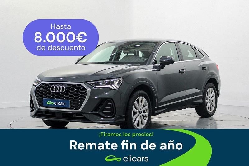 Gris / plata Usado 2021 Audi Q3 Sportback Advanced SUV | 27.990 € (Super precio) - Imagen 1/4