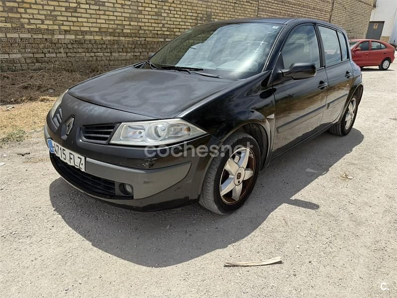 Negro Usado 2007 Renault Mégane II Expression Berlina | 2250 € (Buen precio) - Imagen 1/4