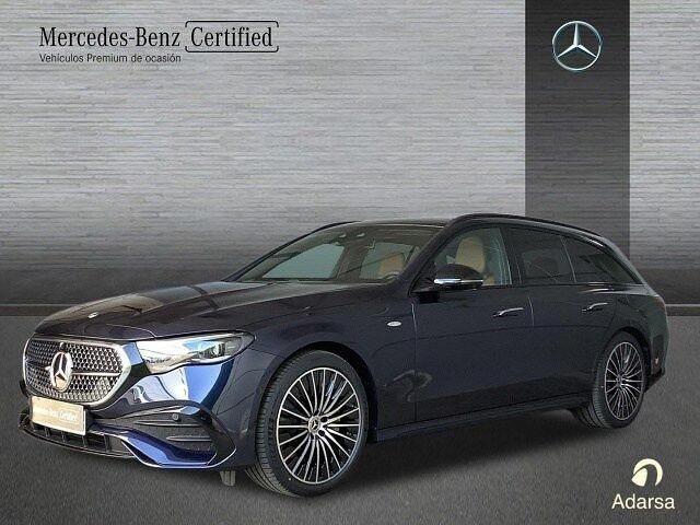 Azul náutico Usado 2025 Mercedes E300 AMG line Familiar | 77.000 € (Caro) - Imagen 1/4