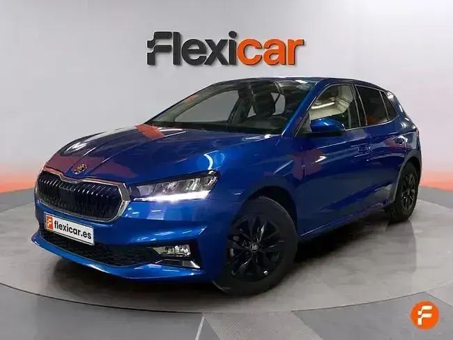Usado Skoda Fabia Selection 80 CV (58 kW) 2025 Azul Utilitario