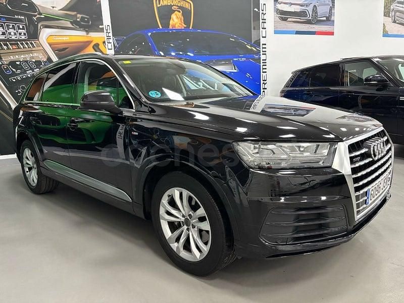Begagnad Audi Q7 S-Line 272 HK (200 kW) 2017 Svart SUV