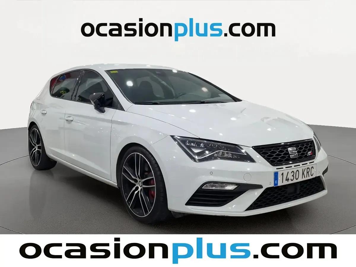 Usado Seat Leon CUPRA 290 CV (213 kW) 2018 Blanco Utilitario