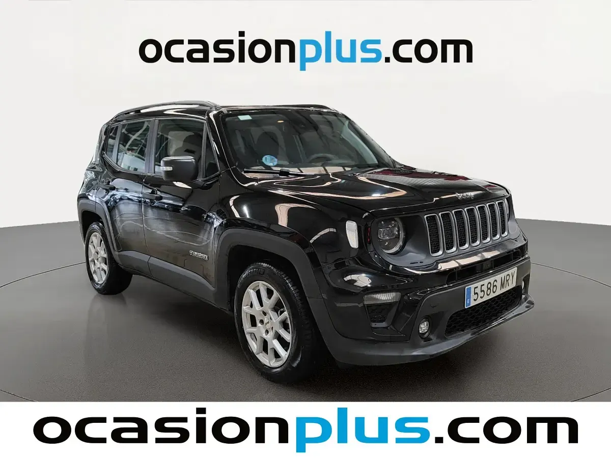 Usado Jeep Renegade Altitude 130 CV (95 kW) 2024 Negro SUV