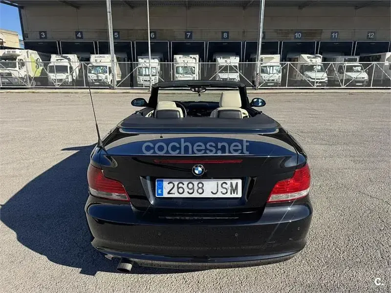 Usado BMW 118 Cabriolet 143 CV (105 kW) 2008 Negro Descapotable
