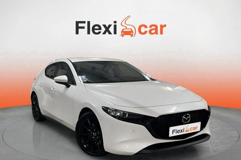 Blanco Usado 2021 Mazda 3 Berlina | 19.990 € (Buen precio) - Imagen 1/4