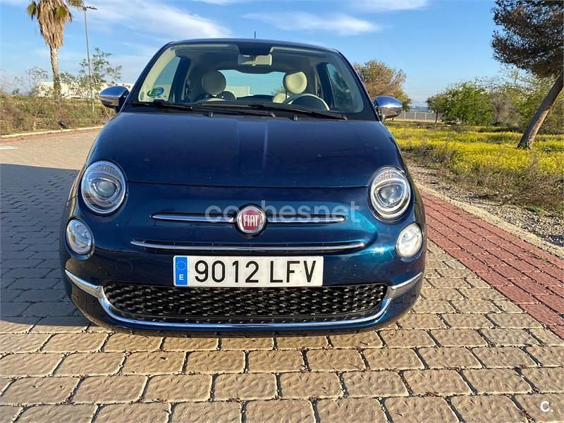 Usado Fiat 500 Dolcevita 70 CV (51 kW) 2020 Azul Berlina