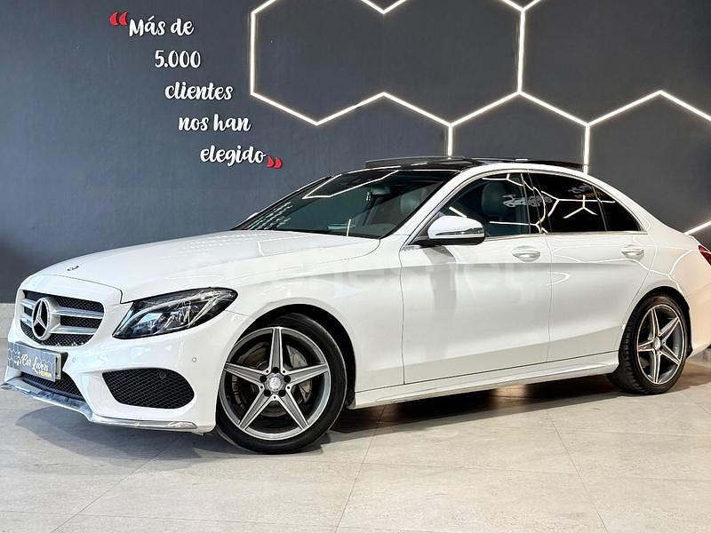 Usado Mercedes C220 170 CV (125 kW) 2017 Blanco Berlina
