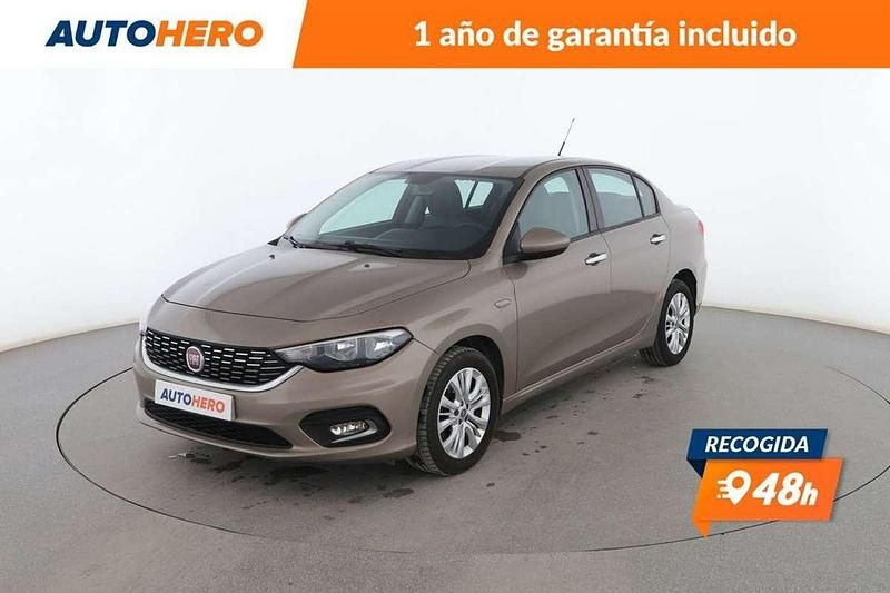 Beige Usado 2018 Fiat Tipo Easy Berlina | 10.299 € (Precio justo) - Imagen 1/4