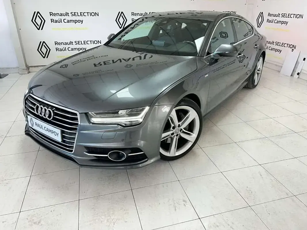 Usado Audi A7 Sportback 272 CV (200 kW) 2016 Gris Utilitario