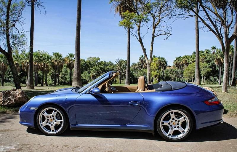 Usado Porsche 911 Carrera 4 Cabriolet 325 CV (239 kW) 2006 Azul Descapotable