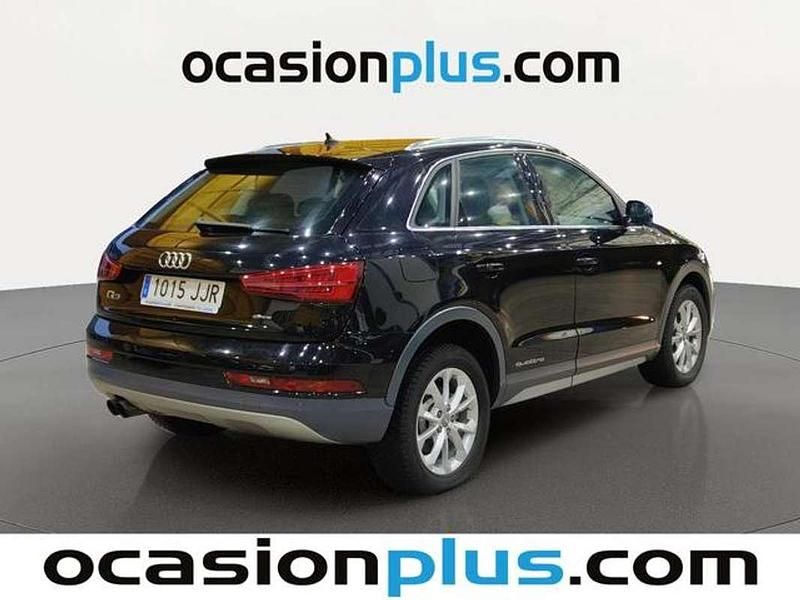 Usado Audi Q3 Design 150 CV (110 kW) 2015 Negro SUV