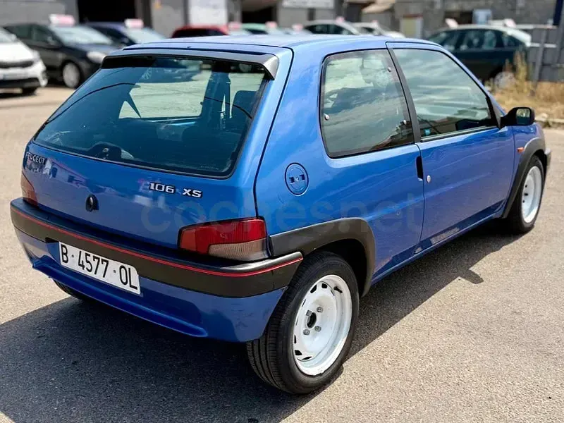 Usado Peugeot 106 Sport 75 CV (55 kW) 1998 Azul Utilitario