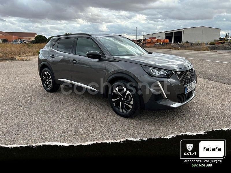 Gris / plata Usado 2022 Peugeot 2008 Allure SUV | 17.450 € (Un poco caro) - Imagen 1/4