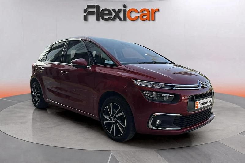 Granate Usado 2017 Citroën C4 Picasso Shine Monovolumen | 12.890 € (Precio justo) - Imagen 1/4