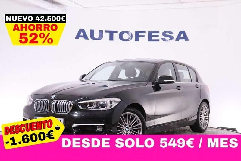 Usado BMW 116 224 CV (164 kW) 2018 Negro Utilitario