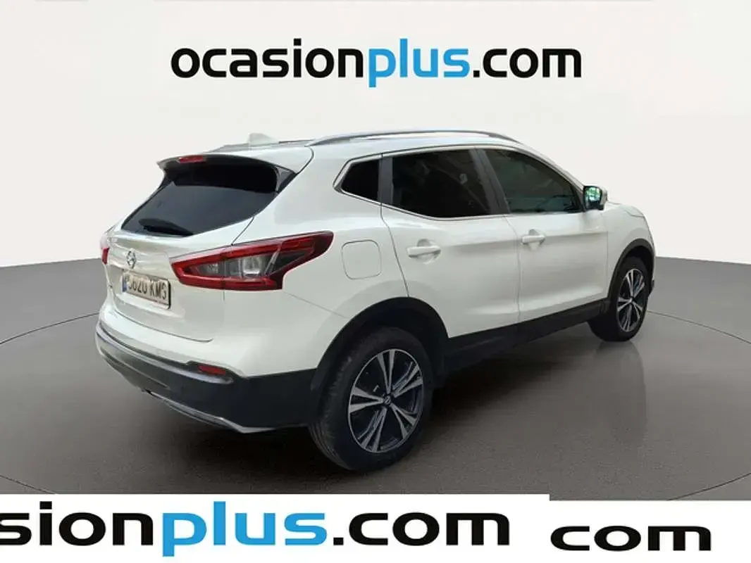 Usado Nissan Qashqai N-Connecta 110 CV (80 kW) 2018 Blanco SUV