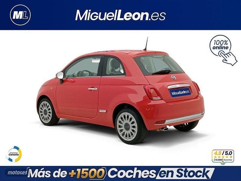 Usado Fiat 500 Lounge 69 CV (50 kW) 2019 Rojo Berlina