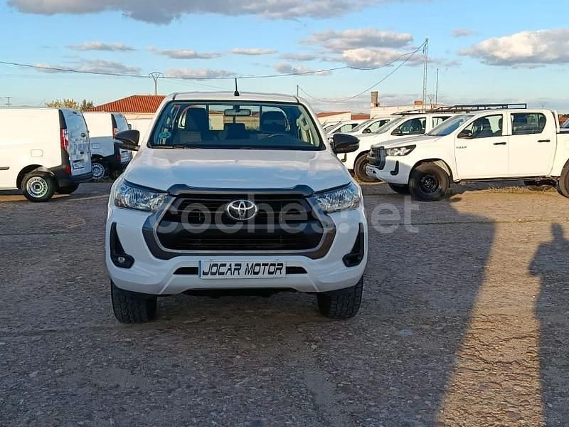 Usado Toyota HiLux 150 CV (110 kW) 2019 Blanco Recogida
