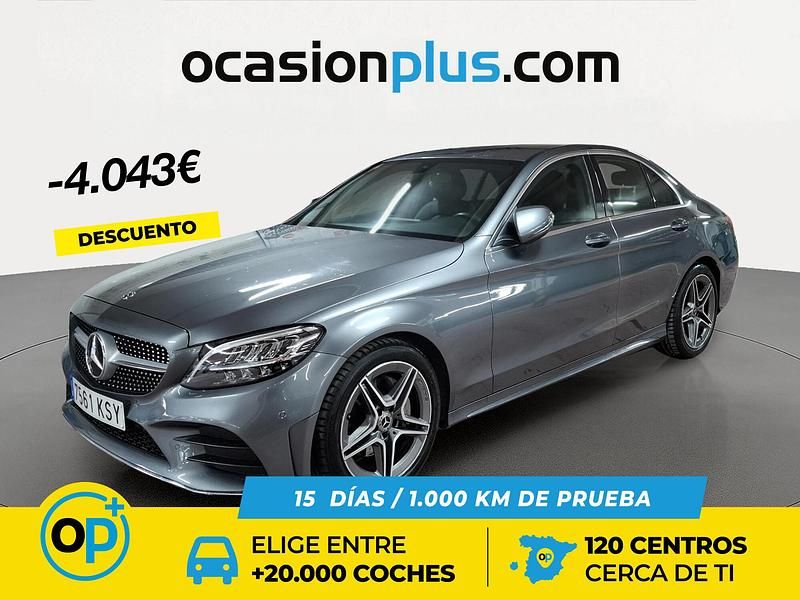 Usado Mercedes C200 184 CV (135 kW) 2019 Gris Berlina
