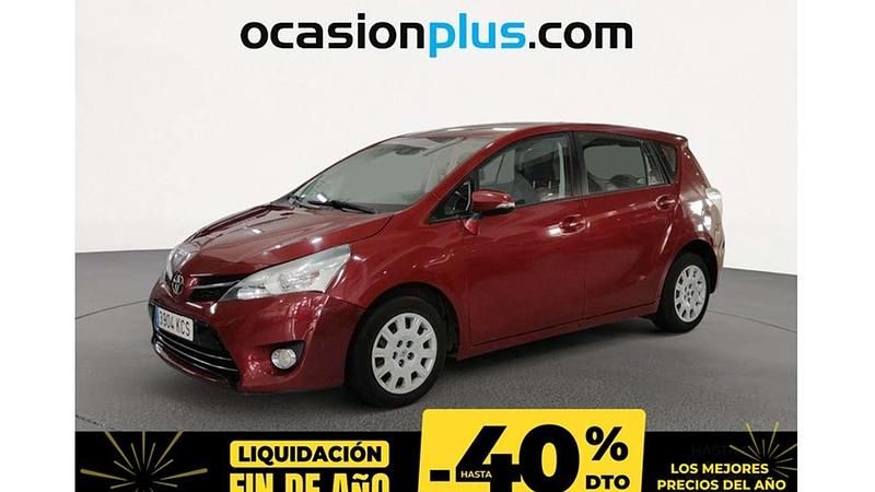 Rojo Usado 2017 Toyota Verso Business Edition Monovolumen | 11.843 € (Buen precio) - Imagen 1/4