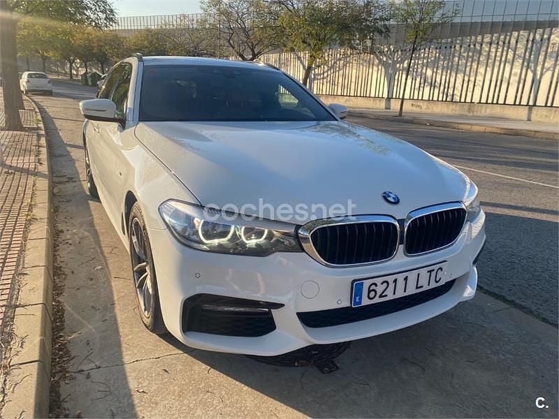 Usado BMW 520 190 CV (139 kW) 2017 Blanco Familiar
