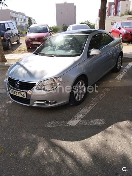 Usado VW Eos 150 CV (110 kW) 2006 Gris / plata Descapotable