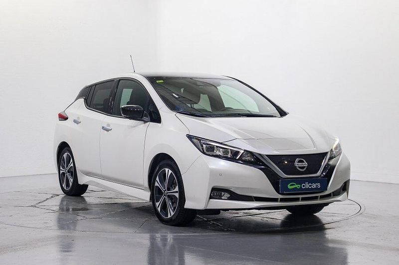 Usado Nissan Leaf Tekna 110 kW (150 CV) 2018 Blanco Utilitario