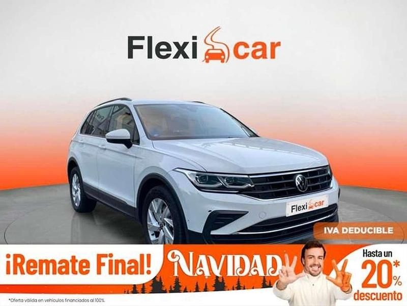 Blanco Usado 2021 VW Tiguan Life SUV | 22.980 € (Super precio) - Imagen 1/4