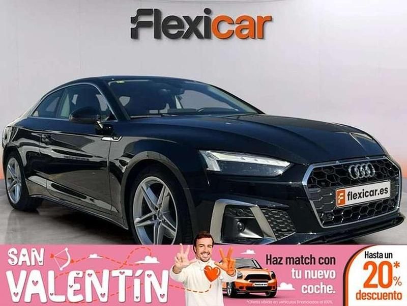 Usado Audi A5 163 CV (119 kW) 2020 Negro Coupe