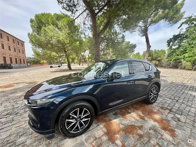 Brugt Mazda CX-5 Sky 184 HK (135 kW) 2018 Blå SUV