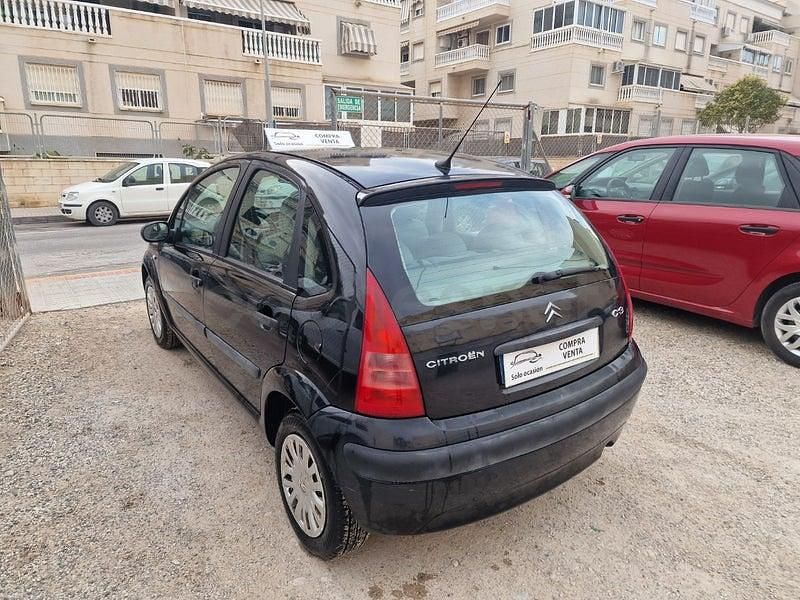 Usado Citroën C3 75 CV (55 kW) 2003 Negro Berlina