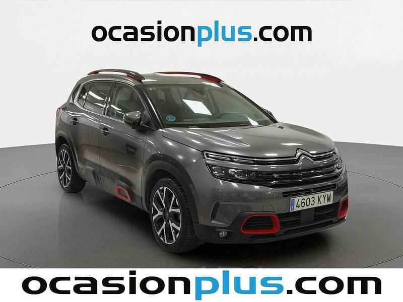 Usado Citroën C5 Aircross Shine 177 CV (130 kW) 2019 Gris SUV