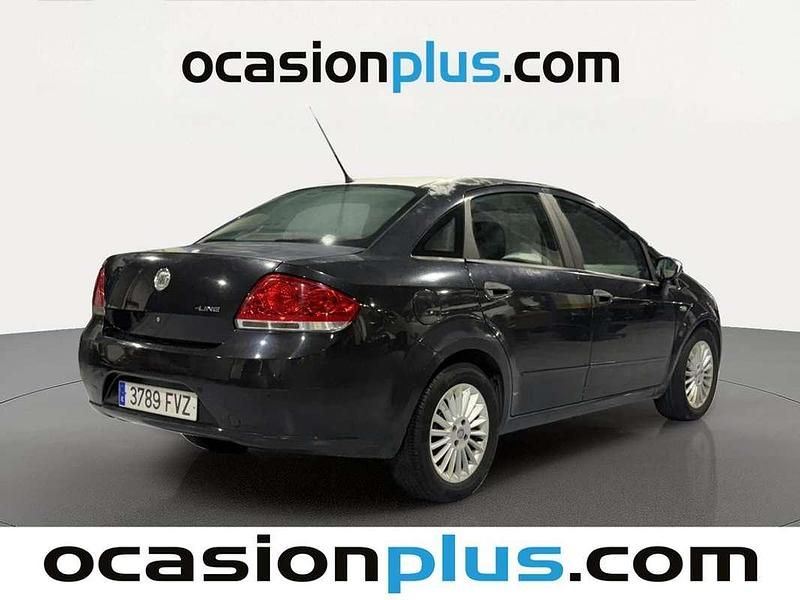 Usado Fiat Linea Dynamic 90 CV (66 kW) 2007 Negro Berlina