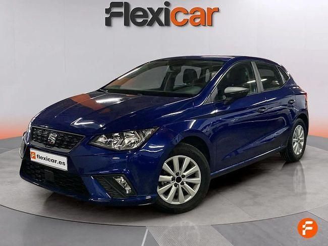 Usado Seat Ibiza Reference 95 CV (69 kW) 2019 Azul Berlina