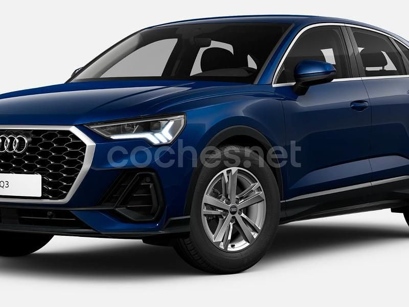 Azul Usado 2021 Audi Q3 Sportback Advanced Plus SUV | 33.800 € (Precio justo) - Imagen 1/4