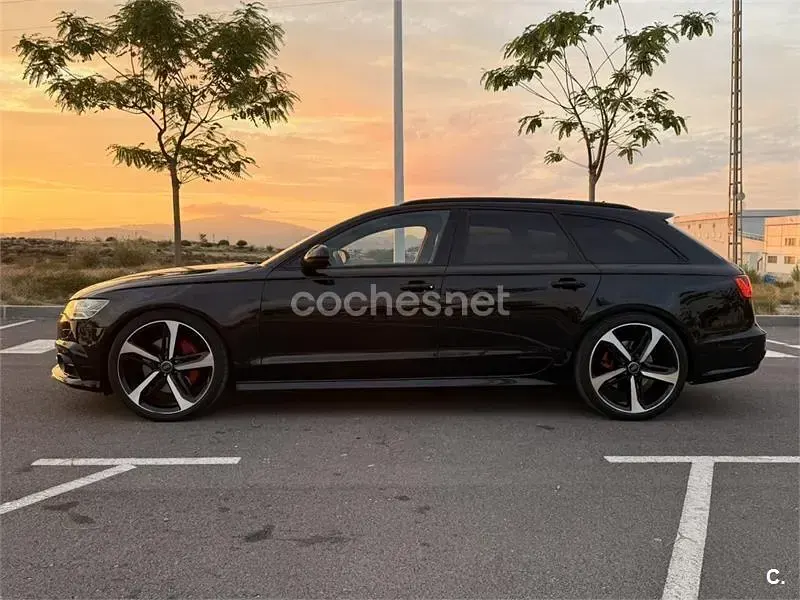 Usado Audi A6 Competition 326 CV (239 kW) 2016 Negro Familiar