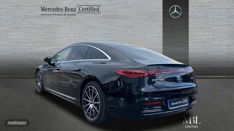 Usado Mercedes EQS580 384 kW (523 CV) 2022 Negro Berlina