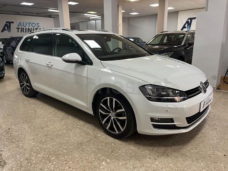 Usado VW Golf VII Sportline 150 CV (110 kW) 2017 Blanco Familiar